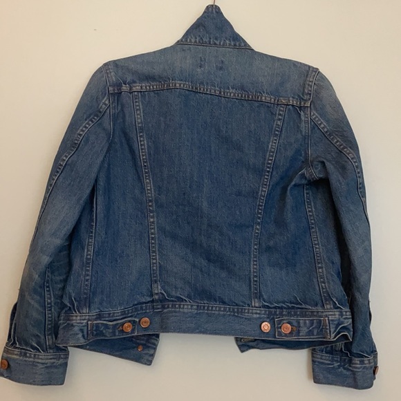 J.Crew Women’s Denim Jacket, Medium Wash, Petite Small - Picture 5 of 5
